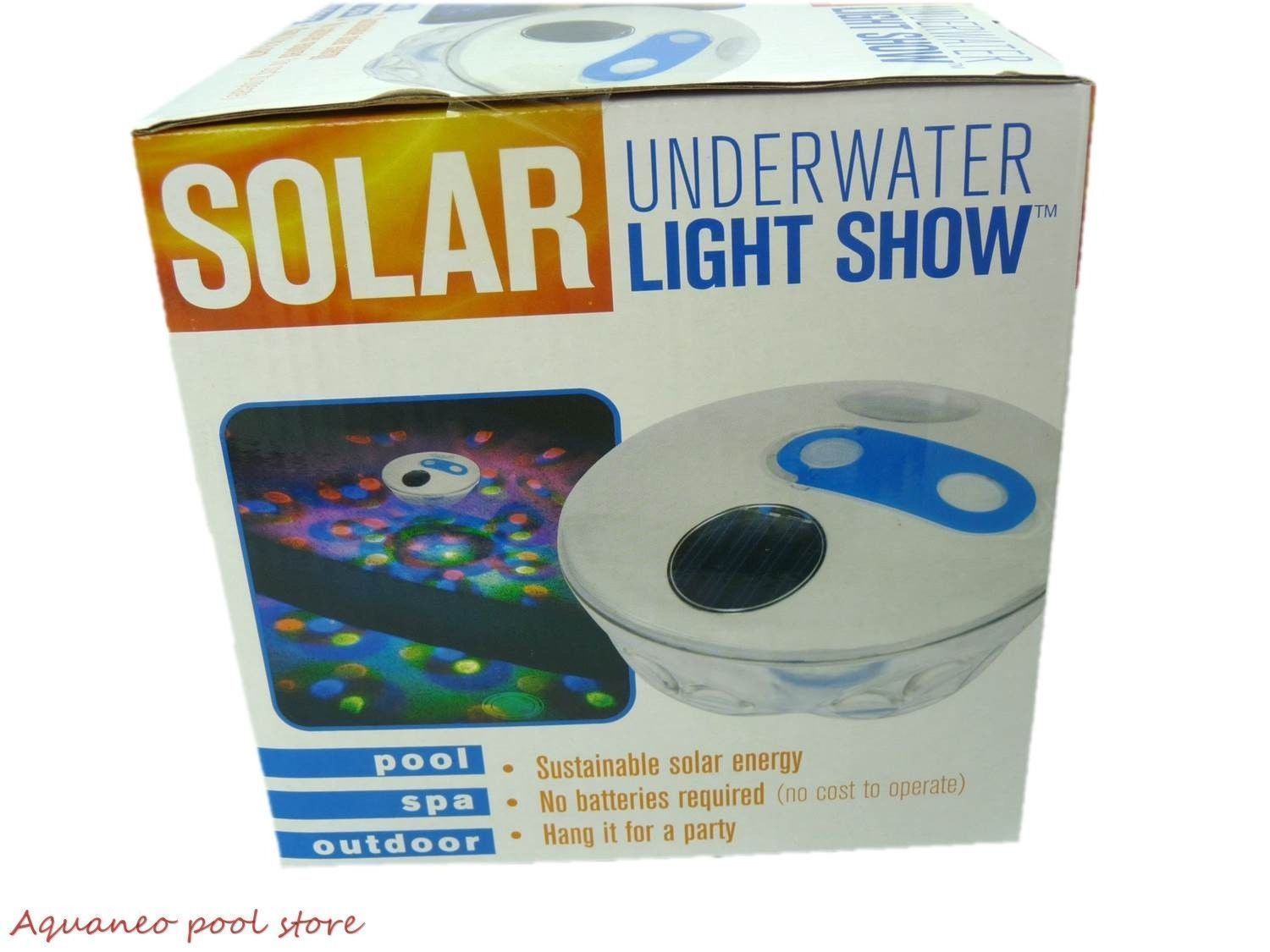 GAME Underwater Light Show Solar Powered Pool Spa Garden Light MSG102