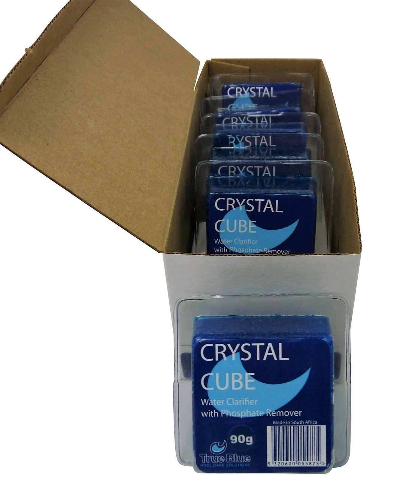 6 Pack Crystal Cube Pool Water Clarifier With Phosphate Remover