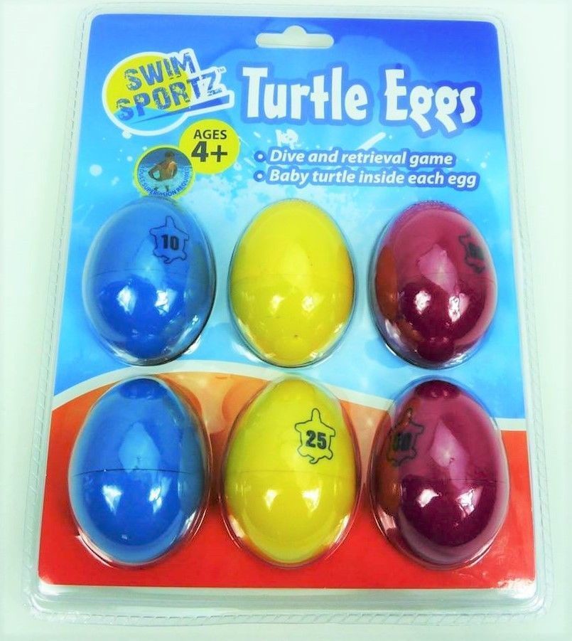 Swim Sportz Turtle Eggs Dive Toys Swimming Pool Diving Game