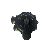 Waterco Sand Filter Multi Port Valve 50mm Ports-Clamp Type - 228058 Top Mount