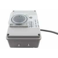 Air Switch Double 10amp Socket - 24hr Timer Clock Controller Splash Pool & Spa 