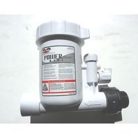 Power Clean Mini Pool & Spa Chlorine/Bromine In line Tablet Feeder Automatic