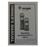 Onga Pentair Pantera Cartridge Filter 100 SqFt -PCFII-100 Pool & Spa Filtration