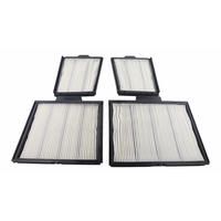 Robot X30, X40, S150, S300i, DB2, M2i Ultra Fine Filters Set of 4 Panels