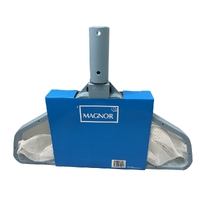 Magnor Leaf Rake Skimmer Pool Net with Fine Mesh Bag