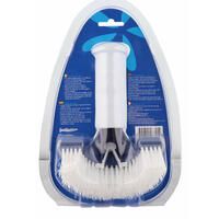 Life Spa Brush Hot Tub Brush - Semi Circular Design With Non Scratch Rubber Edge