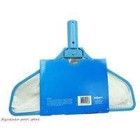 Aussie Gold Pool Leaf Rake Deep Net - Pool Skimmer Net Scoop Shovel