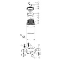 Emaux 150 Sqft Swimming Pool Cartridge Filter Complete