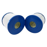 Spa-Quip SQ1040 Square Face Skimmer Filter Cartridge Set of 2