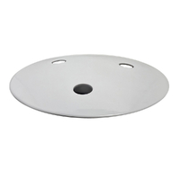 Swimming Pool Main Drain Cover Weighted Cover - White