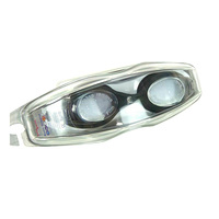Swim Sportz Champion Goggles - Chlidrens 4+ Swimming Goggle UV Silicone Anti Fog[CLEAR WHITE]