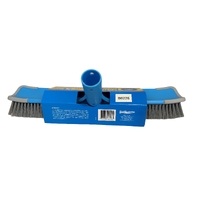 Aussie Gold 45cm x 10cm Extra Deep Pool Brush Deluxe Curved Wide Pool Broom - 3 Year Warranty