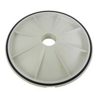 Vacuum Plate Waterco Supa Skimmer 4 Lug Pool & Oring SupaSkimmer SK106 Genuine