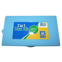 2 in 1 Test Kit Swimming Pool & Spa Water Test Kit 2in1 Chlorine/Bromine & PH