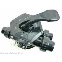 Waterco Sand Filter Multi Port Valve 40mm Ports-Screw On Type - 228042 Top Mount