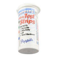 Spa Poppit Peroxsil 4 in 1 Pool & Spa Test Strips Peroxide PH Alkalinity TH Test