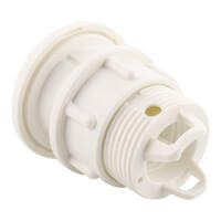 Splash Spa & Pool Air Switch Button Standard 46mm Top Dia White with Locking Nut