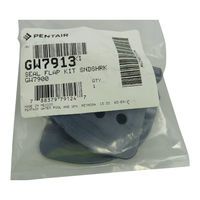 Genuine Sand Shark Foot Pad Sole & Seal Flap Kit Pentair Kleva Kleena 