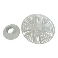 Spa Electrics Pool & Spa Safety Pro Suction Cover SE9 40mm Pipe Slip Fit White