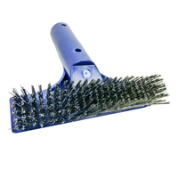 Pool Clear Pool Algae Brush Swimming Pool Cleaner - Heavy Duty Stainless Steel