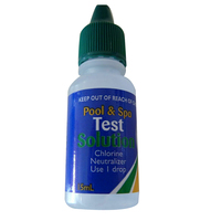 Aussie Gold Solution No.4 Chlorine Neutraliser 15ml Suits 4 in 1 Pool Test Kit