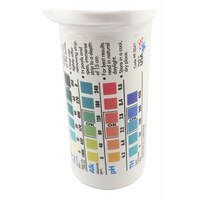 Spa Poppit Peroxsil 4 in 1 Pool & Spa Test Strips Peroxide PH Alkalinity TH Test