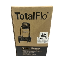 TotalFlo Submersible Sump Pump 330w with Automatic Flow Switch - Pools, Tanks 