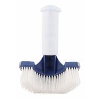 Life Spa Brush Hot Tub Brush - Semi Circular Design With Non Scratch Rubber Edge
