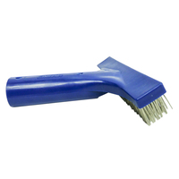 Pool Clear Pool Algae Brush Swimming Pool Cleaner - Heavy Duty Stainless Steel