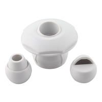 Swimming Pool Inlet Return Push Fit Universal White Inlet With Exchange Centres 