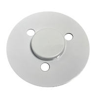 Swimming Pool Main Drain Cover / Hydrostatic Valve Cover - Low Profile White