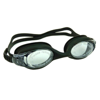 Swim Sportz Champion Goggles - Chlidrens 4+ Swimming Goggle UV Silicone Anti Fog[CLEAR WHITE]