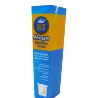 Skimmer Socks Mega Aussie Gold  - Extra Large 5 Filter Socks Pack - Filter Saver