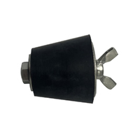 Rubber Expansion Plug Tapered 40mm 1.5" Plug For Swimming Pool Pipework 40mm