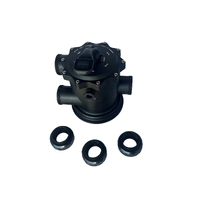 Waterco Sand Filter Multi Port Valve 50mm Ports-Clamp Type - 228058 Top Mount