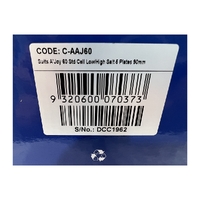 AquaJoy AAJ60 Salt Chlorinator Cell Low/High Salt Model Electrode Aus Made Generic