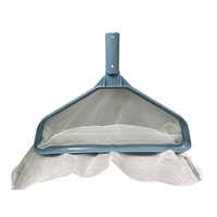 Magnor Leaf Rake Skimmer Pool Net with Fine Mesh Bag