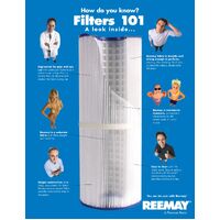 Zodiac Jandy CS150 Cartridge Filter Element WR0462300 592 x 227 x 102mm