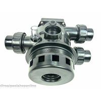 Waterco Sand Filter Multi Port Valve 40mm Ports-Screw On Type - 228042 Top Mount