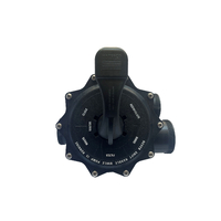 Waterco Sand Filter Multi Port Valve 50mm Ports-Clamp Type - 228058 Top Mount