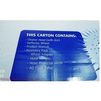 Zodiac Aquasphere Baracuda Swimming Pool Suction Cleaner WC151 -c/w 10m Hose