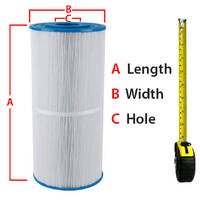 Zodiac Jandy CS150 Cartridge Filter Element WR0462300 592 x 227 x 102mm