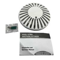 Waterco Safety Suction Cover Slip Fit White 50mm - Concrete Pool 