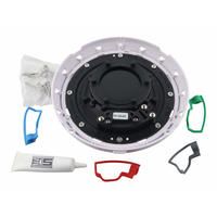 SPA ELECTRICS GKRX RETRO LED TRI COLOUR - WHITE RIM