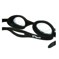 Swim Sportz Champion Goggles - Chlidrens 4+ Swimming Goggle UV Silicone Anti Fog[CLEAR WHITE]