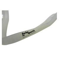 Swim Sportz Champion Goggles - Chlidrens 4+ Swimming Goggle UV Silicone Anti Fog[CLEAR WHITE]