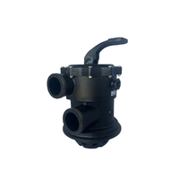Waterco Sand Filter Multi Port Valve 50mm Ports-Clamp Type - 228058 Top Mount