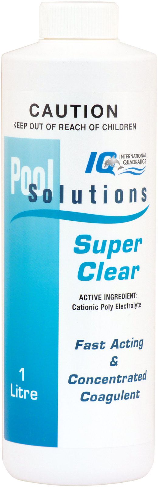 IQ Pool Solutions Super Clear - Pool Water Super Clarifier 1 Ltr