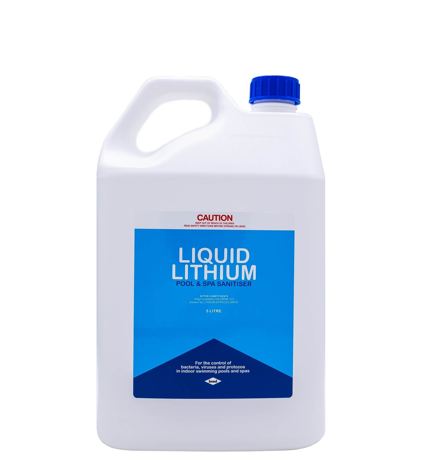 Liquid Lithium Chlorine 5 Litre - Premium Spa Chlorine Sanitiser