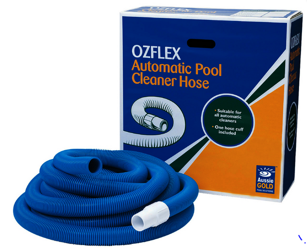  OZflex 12m x 38mm Suction Cleaner Hose - Pool Cleaner Hose Continuous length